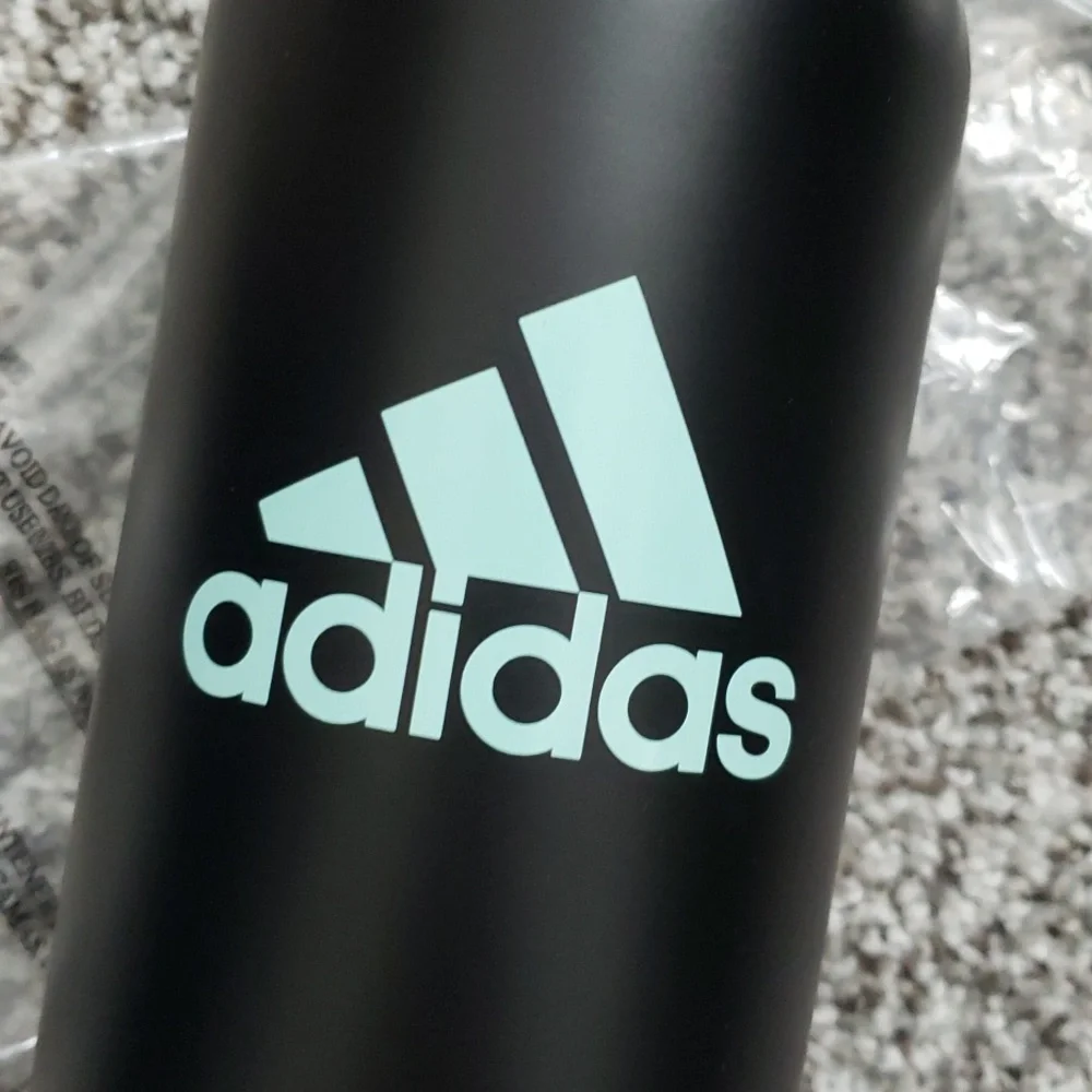 Adidas 1L Stainless Steel Bottle Black - Picture 5 of 7